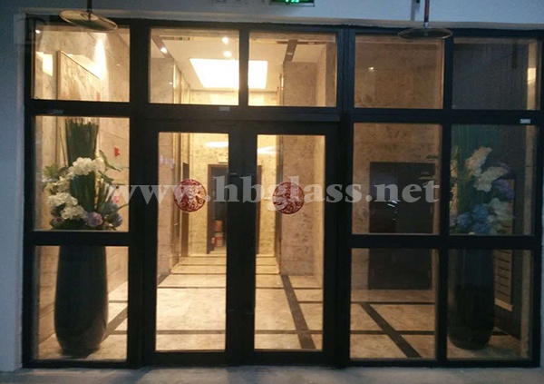 Fire-proof doors and windows of Nanning Guobin Building